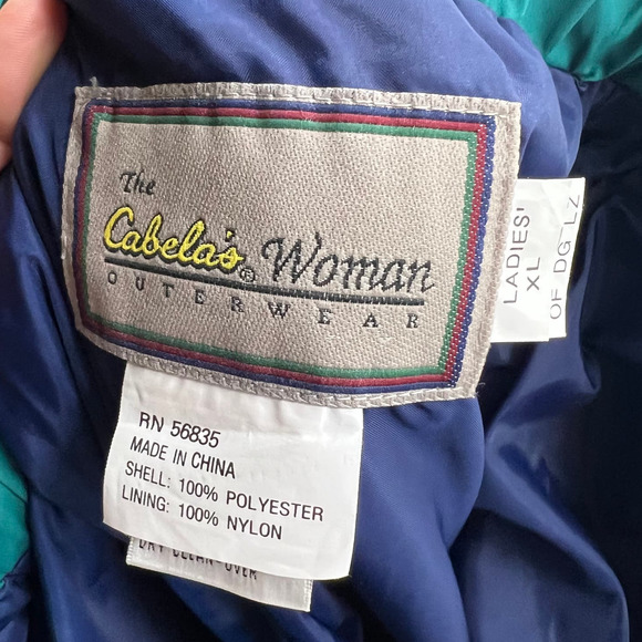 Vintage Cabela's Woman Outerwear Lined Insulated Snow Winter Pants Women XL - Picture 7 of 9